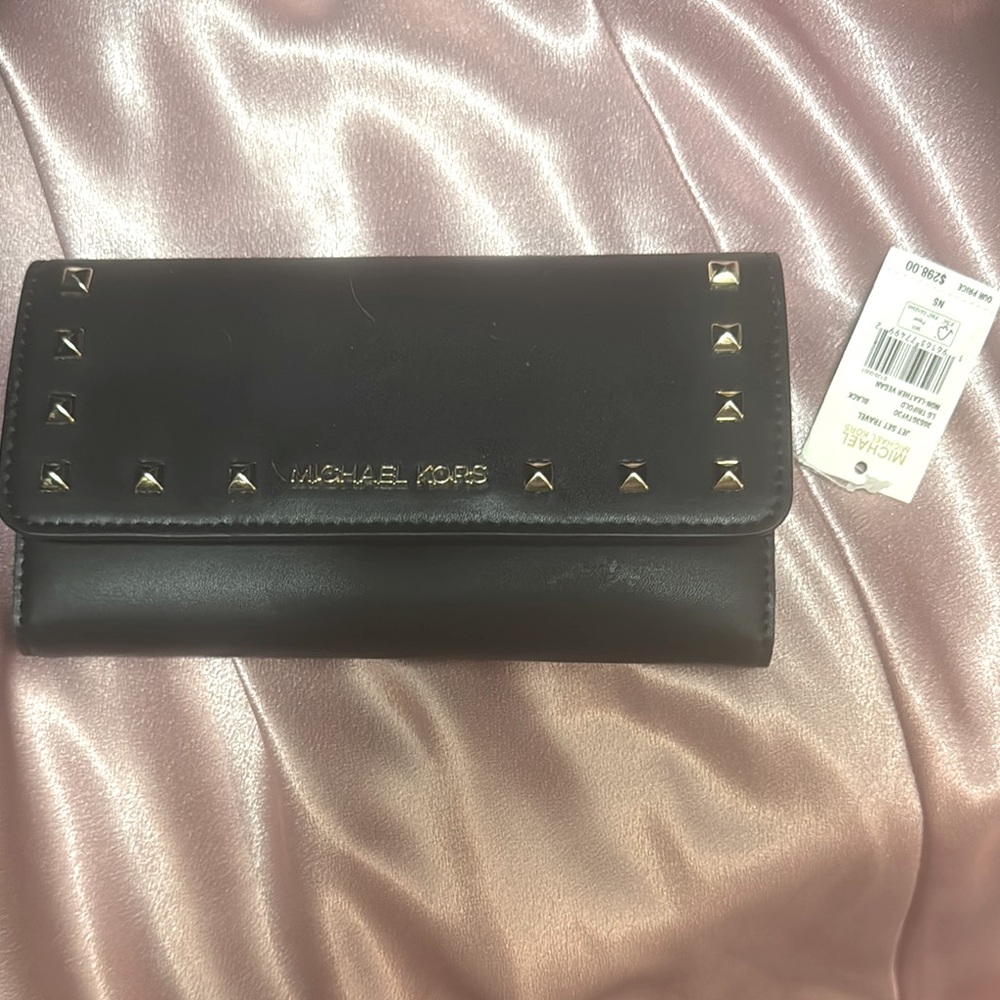Michael Kors Black Studded Women's Bag